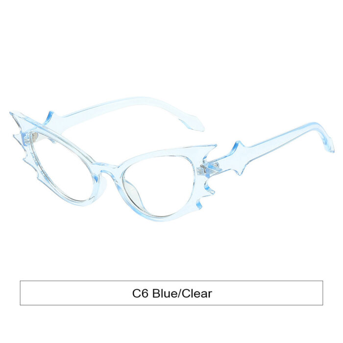 Cat's Eye Exaggerated Personalized Shaped Decoration Glasses - Image 10
