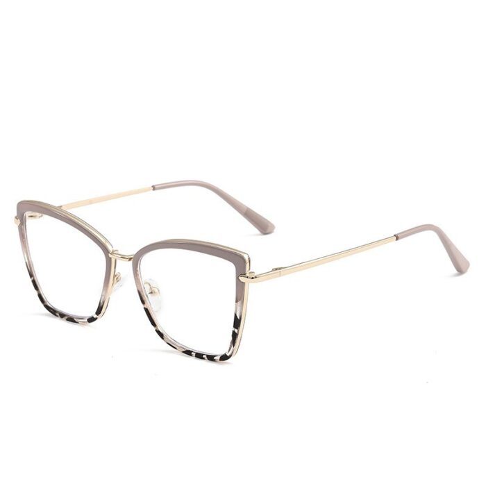 Cat Eye Photochromic Anti Blue-Ray Plain Glasses Fashion - Image 10