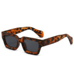 Retro Concave Frame Wide Foot Square European And American Sun-proof Sun Glasses - Image 10