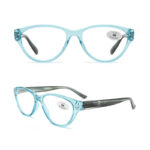 Cat Eye Glasses Big Frame Mom And Dad Reading - Image 2
