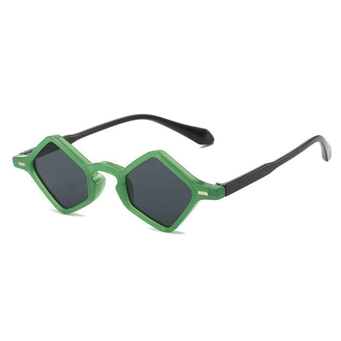 Women's Fashion Geometry Pattern Triangle Glasses - Image 7