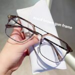 Anti-blue Light Glasses Double Beam Frame - Image 2