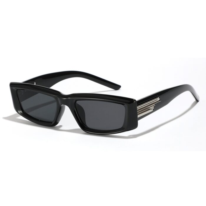 Sunglasses Women's To Make Round Face Thin-looked Black Sun Glasses Advanced Simple - Image 8