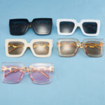Square Chain Sunglasses Sun Glasses Retro Personalized Fashion Sunglasses For Women - Image 10