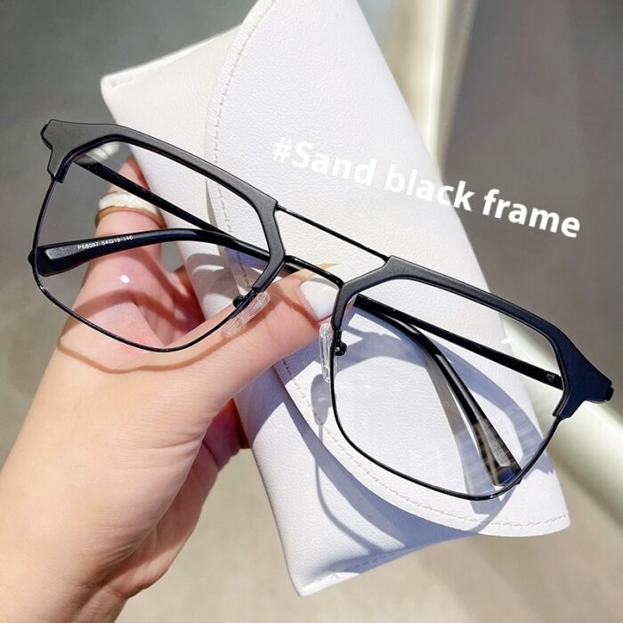 Anti-blue Light Glasses Double Beam Frame - Image 3