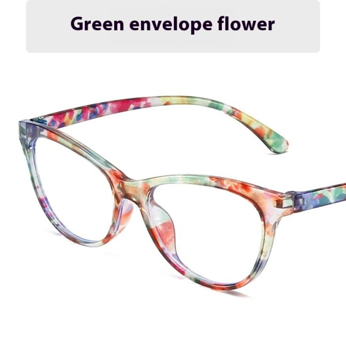 Cat's Eye Plain Glasses Summer Dopamine Decoration Anti-blue Light - Image 7
