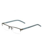 Elderly Presbyopic Glasses Square Half Frame Metal Glasses - Image 3
