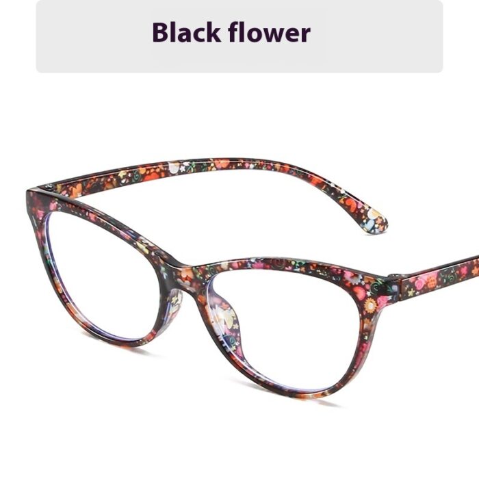 Cat's Eye Plain Glasses Summer Dopamine Decoration Anti-blue Light - Image 3