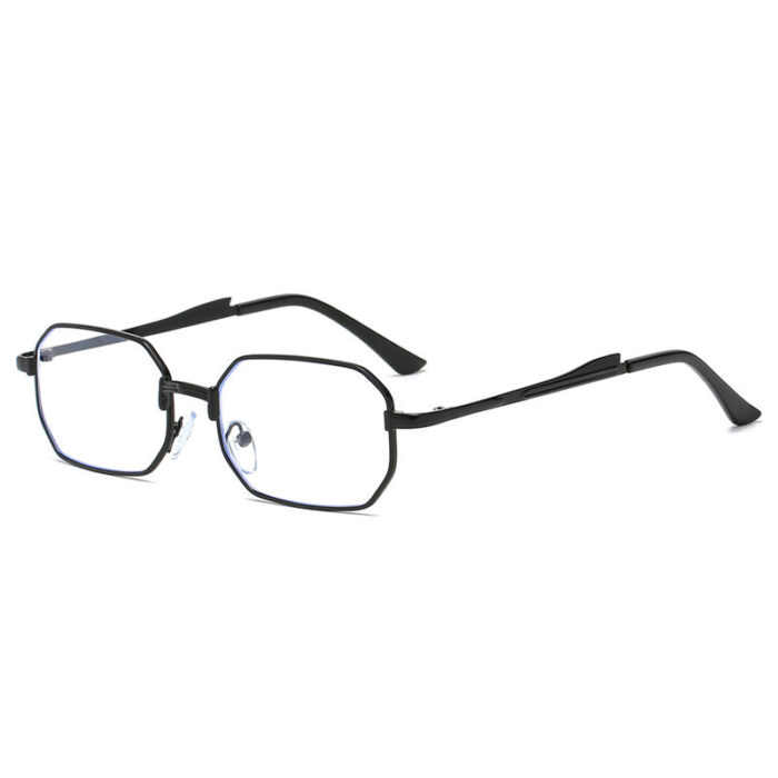 Personality Polygon Metal Sun Glasses - Image 3