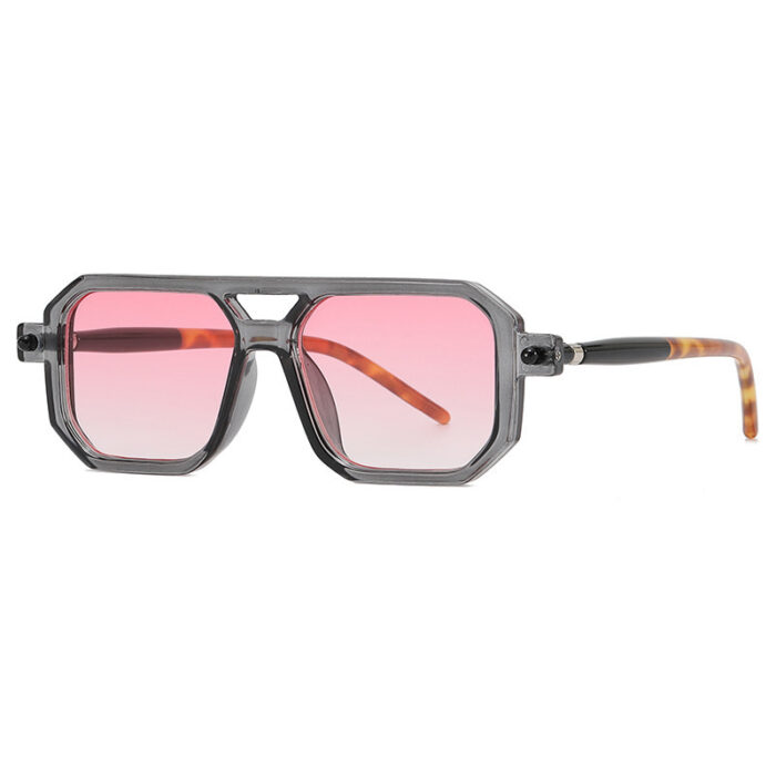 Fashion Sunglasses Women's Thick Frame Square Frame Glasses - Image 8