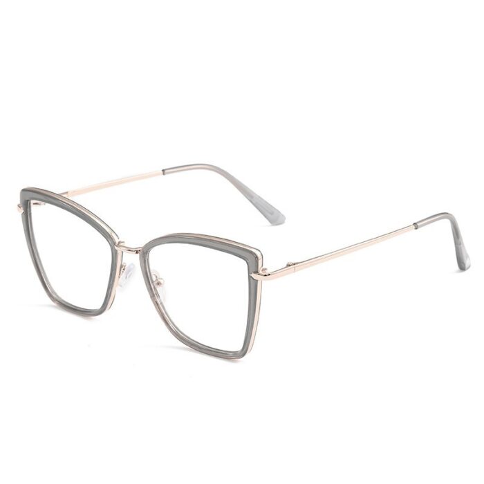 Cat Eye Photochromic Anti Blue-Ray Plain Glasses Fashion - Image 7