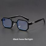 Retro Polygon Exquisite Sun Glasses Women - Image 5