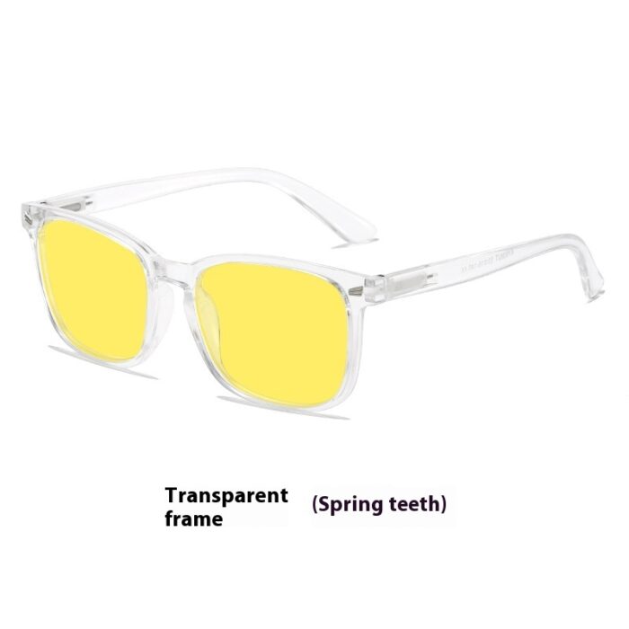Night Vision Anti Blue Light Yellow Men And Women Phone Eye Protection Glasses - Image 4