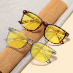 Night Vision Anti Blue Light Yellow Men And Women Phone Eye Protection Glasses - Image 6
