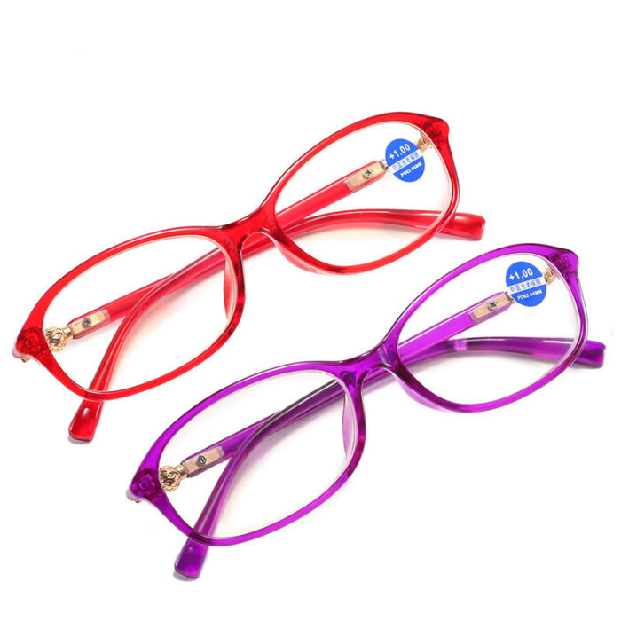 Business Elderly Old Light Far Vision Glasses Elegant Reading Glasses - Image 1