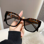 Cat Eye Glasses Frame Female Trendy Contrast Color - Image 8