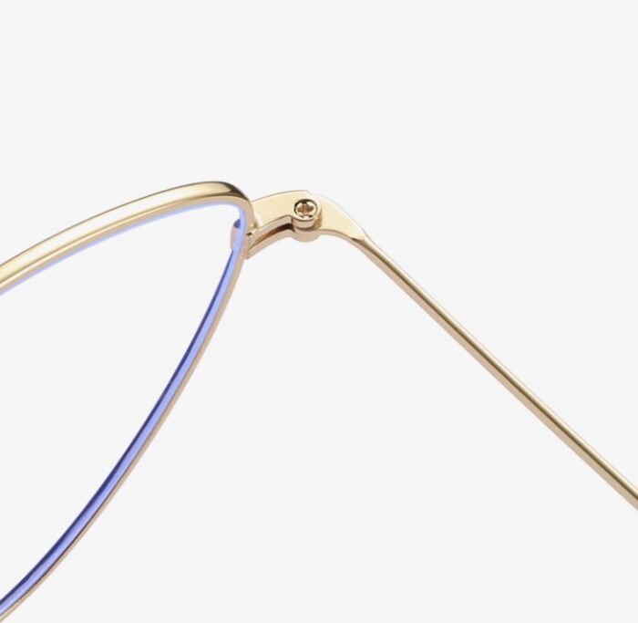 Fashion Cat Eye Plain Glasses Women's Anti-blue Light - Image 10