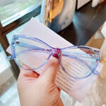 Fashion Cat Eye Glasses With Small Face Frame - Image 2