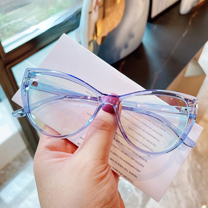Fashion Cat Eye Glasses With Small Face Frame - Image 2
