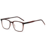 TR90 Spring Leg Square Blue Light Blocking Glasses - Image 9