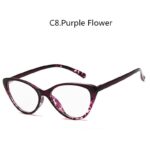 Fashion Cat Eye Glasses Frame Retro Trendy Artistic - Image 7