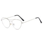 Fashion Cat Eye Plain Glasses Women's Anti-blue Light - Image 9