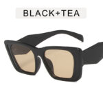 Cat's Eye Large Rim Sunglasses Retro Square Frame Sun Glasses - Image 5