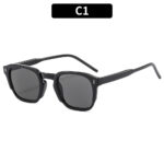 Square Retro Internet Hot Street Shooting Advanced Simple Trendy Sun Glasses - Image 2