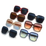 Sun Glasses Square Gradient Color Women's Sunglasses Fashion Outdoor UV-proof - Image 10