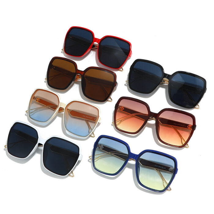 Sun Glasses Square Gradient Color Women's Sunglasses Fashion Outdoor UV-proof - Image 10