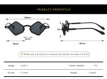 Women's Fashion Geometry Pattern Triangle Glasses - Image 8