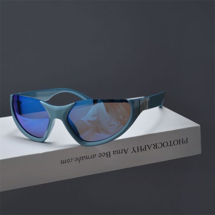 Millennium Future Punk Sunglasses Men's Street Shot Sun Glasses - Image 8