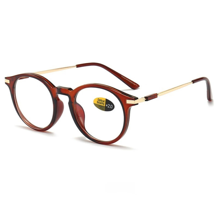 Anti-blue Light Presbyopic Round Frame Glasses - Image 4