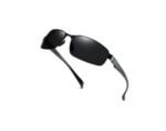 Stylish UV protection rectangular sunglasses with comfort fit frame